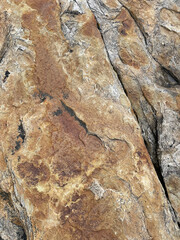Stone rock boulder texture seaside landscape northern nature