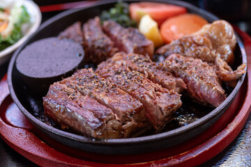 美味しいステーキ