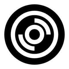 Icon Dvd With Style Glyph