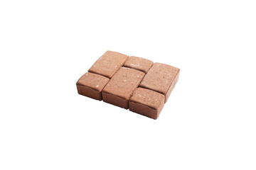 Paving stone red set 2