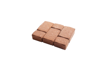 Paving stone red set 2