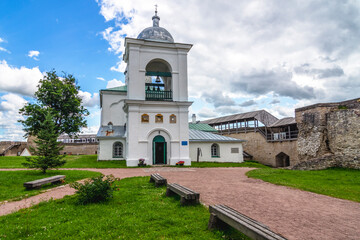 Nikolsky Cathedral (Nicholas the Wonderworker) on the territory of Izborsk fortress, Izborsk, Pskov...