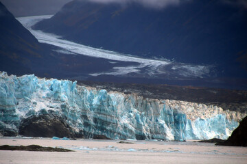Alaska, Hubbard Glacier in the morning