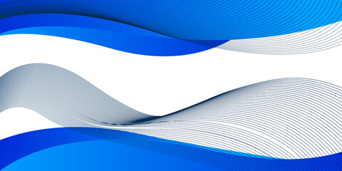 abstract blue wave background