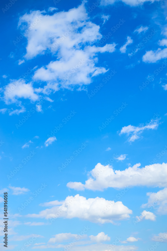 Wall mural only sky and clouds
