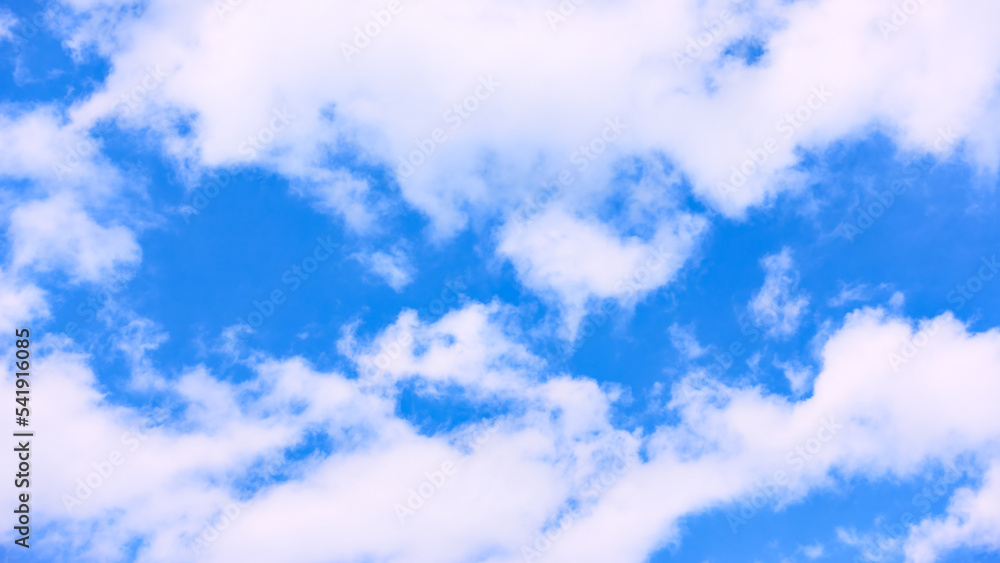 Wall mural clouds in the sky close up
