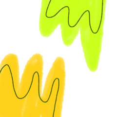 Colorful watercolor abstract texture art design 