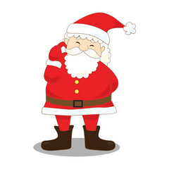  santa claus laugh action, santa claus activities, transparent png