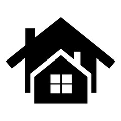 Home Icon In Trendy flate style isolated