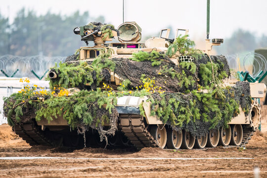 Pabrade Lithuania 2022-10-29 M1A2 Abrams Main Battle Tank