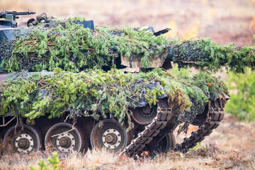 2022-10-29 Pabrade Lithuania main battle tank Leopard 2 A6 Version by the German Armed Forces