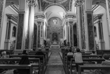 Isernia, Molise. The Cathedral of St. Peter the Apostle