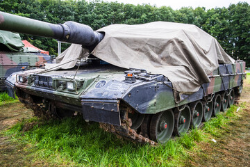 Ostrava Czech republic 2022-09-20
Leopard 2A7+. The Leopard 2 is a 3rd generation main battle tank...