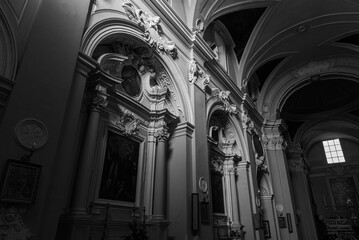 Isernia. Molise. The Church of S. Francesco