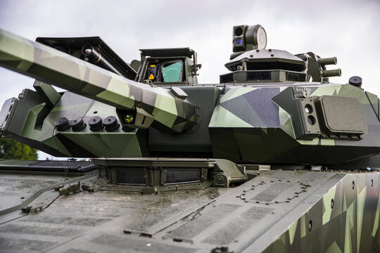 Ostrava Czech republic 2022-09-20
The CV90 MK IV is an IFV developed by BAE Systems. 