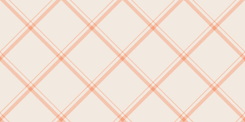 Plaid fabric, seamless pattern vector type. Horizontal background.