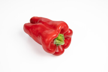 Fresh paprika, Bell Pepper, isolated on white background