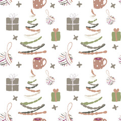 christmas seamless pattern