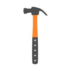 hammer isolated on white