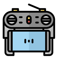 Remote Drone icon outline color