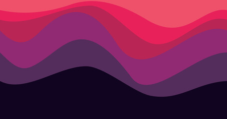 red purple gradient abstract fluid wave background