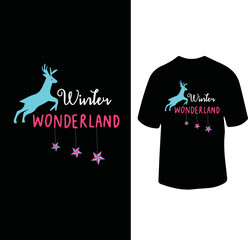 winder wonderland t shirt design