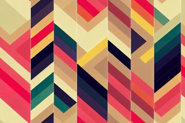 2d illustrated geometric seamless patterns collection. Set of bright colorful background swatches with elegant minimal labels. Cute abstract textures with zigzag lines, chevron. Elegant modern funky