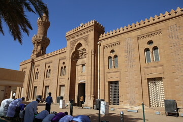 The Big mosque in Khartoum Sudan 