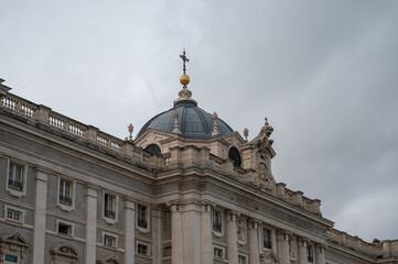 Obraz premium Beautiful royal palace in Madrid