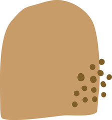 Abstract Organic Shape Vector Illustration