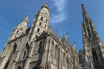 Fototapeta premium Exterior of St. Stephen's Cathedral in Vienna