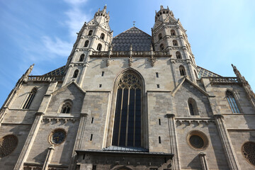 Fototapeta premium Exterior of St. Stephen's Cathedral in Vienna