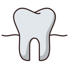 tooth dental dentist icon