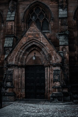 Plakat Old church door