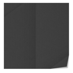 Black bent paper. A clean square sheet. Text memo background