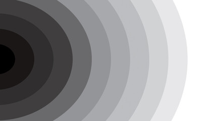 black and white background
Abstract background. The half circle on the left is painted black with a white gradient.
With copy space.