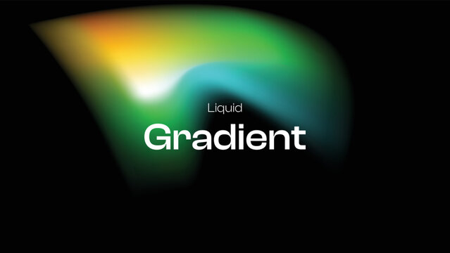 Background with glowing lights Liquid Gradient