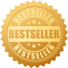 Bestseller gold vector seal