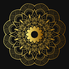 Luxury Ornamental Mandala Design Illustration