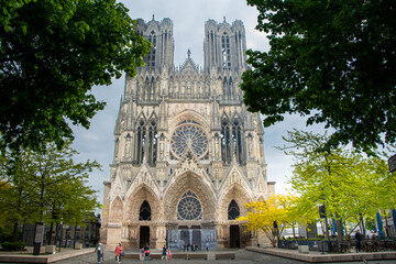 Cathedrals Reims Spring  