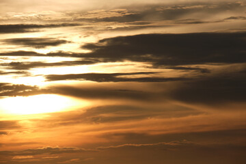 Dramatic sky and clouds background