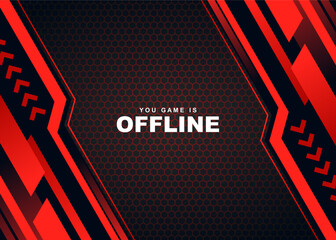 background design with panel window concept