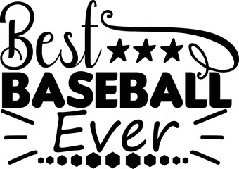 Baseball SVG design