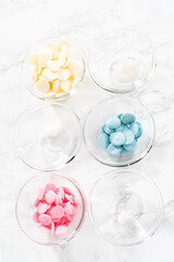 Mermaid themed 3 layer vanilla cake