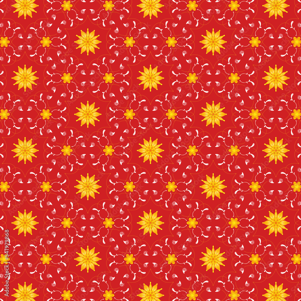 Poster hand draw style pattern abstract background. for the fabric print and textile