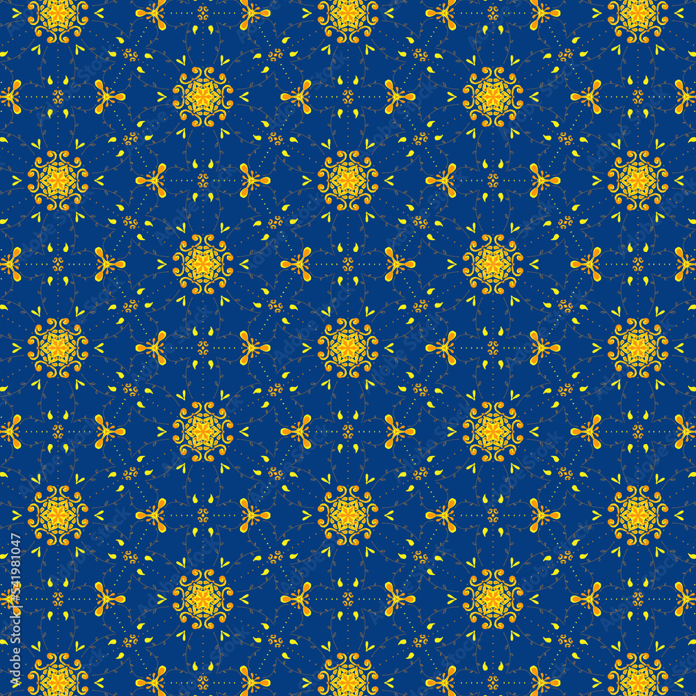 Poster hand draw style pattern abstract background. for the fabric print and textile