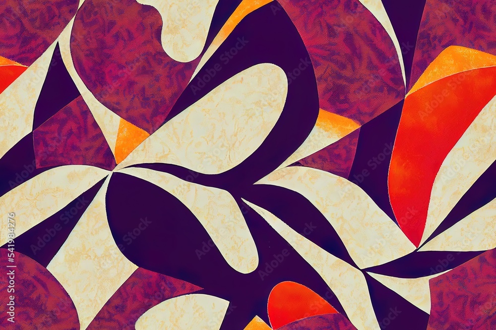 Poster abstract, batik tie dye, ikat printing, ajrakh pattern and block print pattern and batik print patte