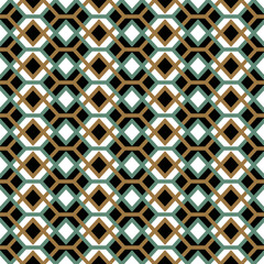 Seamless background image of vintage cross square check diamond pattern.