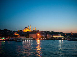 Bosporus at dusk
