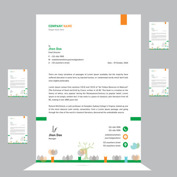 Modern Professional letterhead Design Template